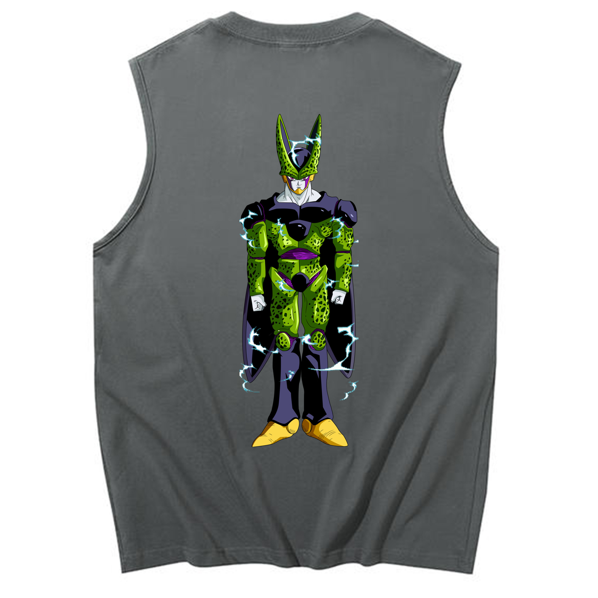 （画像用） ドラゴンボール セル DRAGON BALL Cell コットン100％タンクトップ（背面プリント）